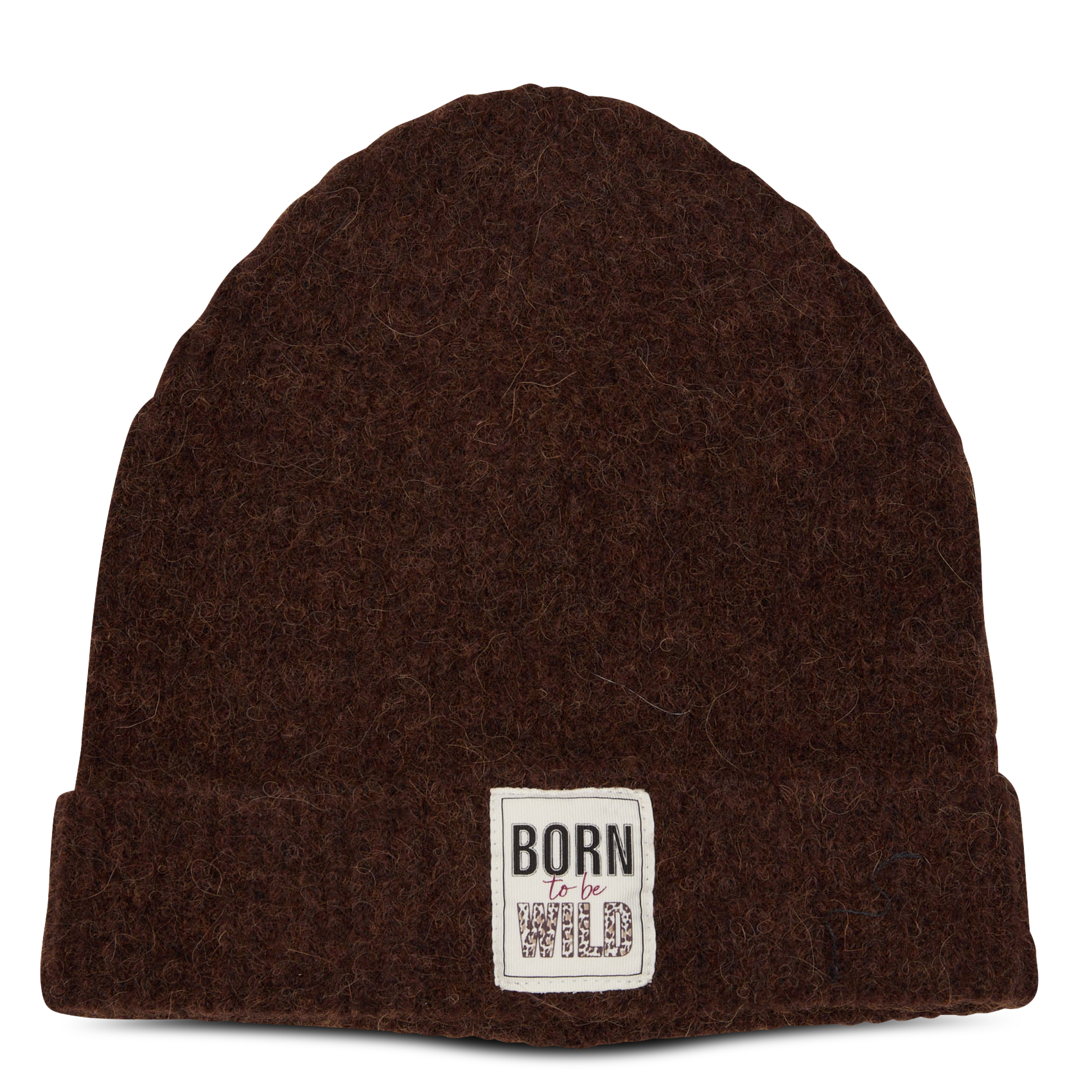 Wool-blend beanie MKT Brown
