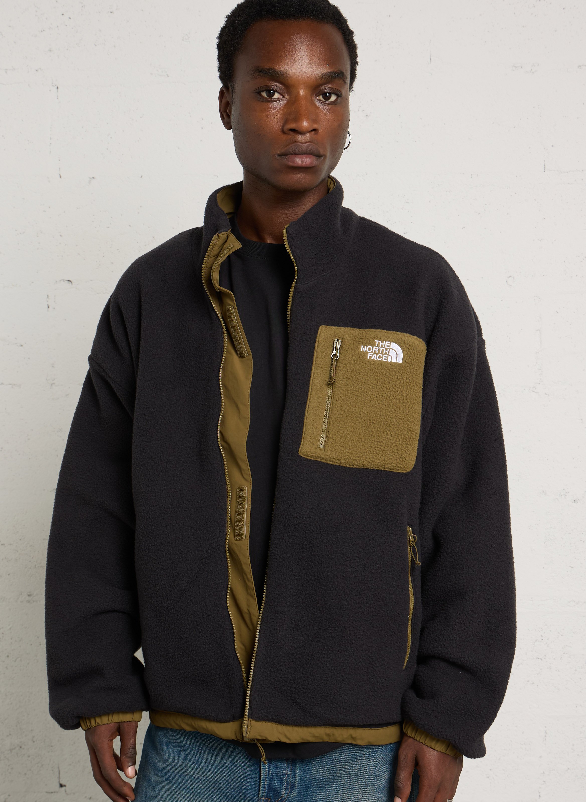 Veste droite col montant réversible THE NORTH FACE Noir