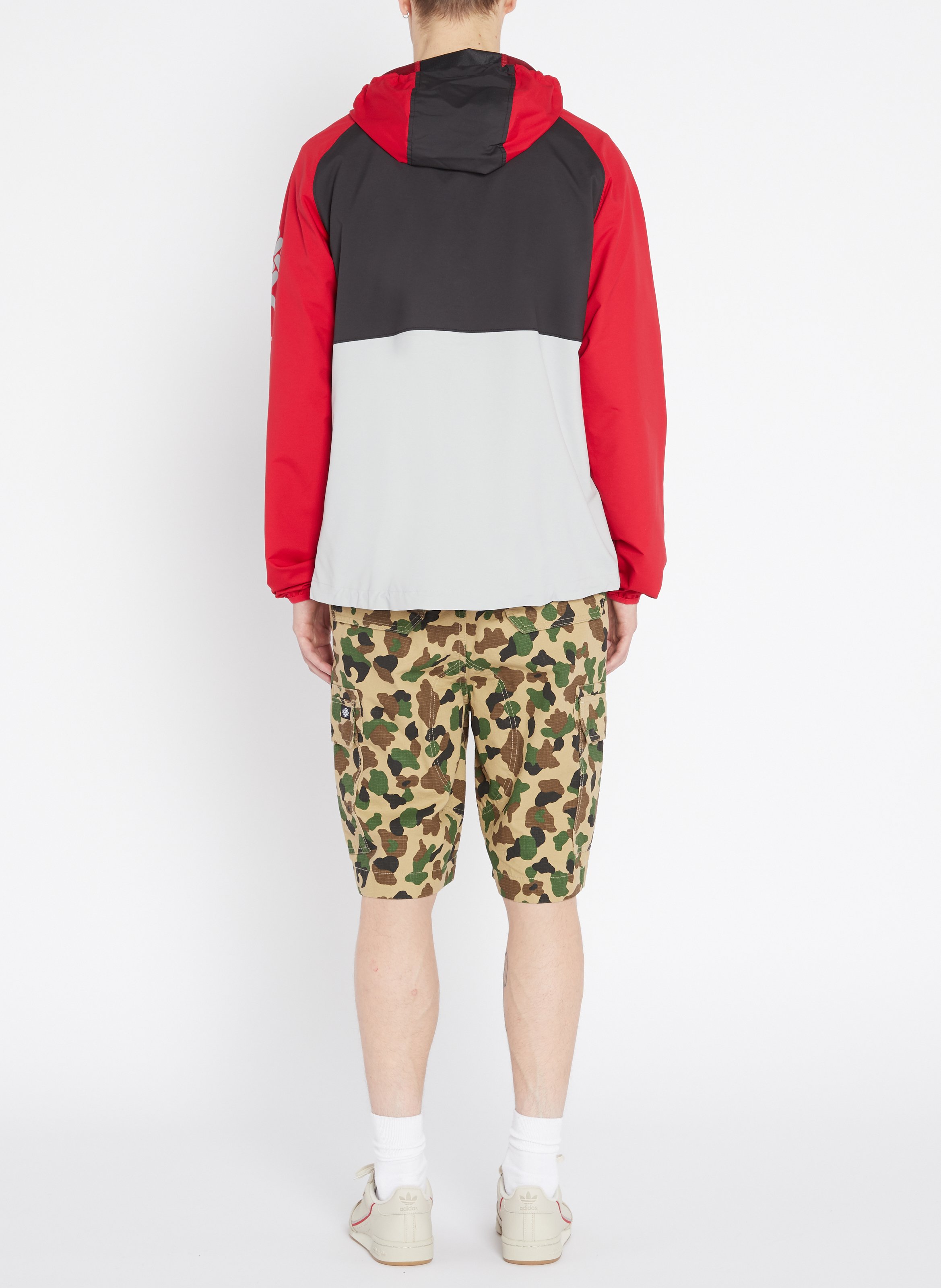 Veste à capuche imperméable col montant regular-fit COLUMBIA Red