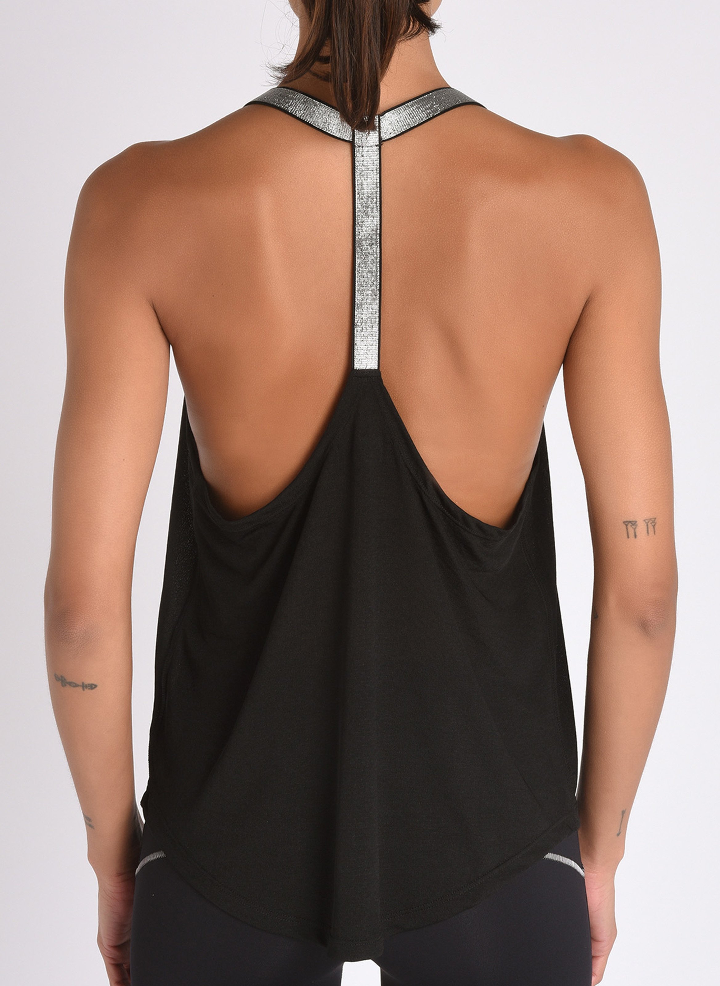 Débardeur de sport YUJ YOGA PARIS Noir