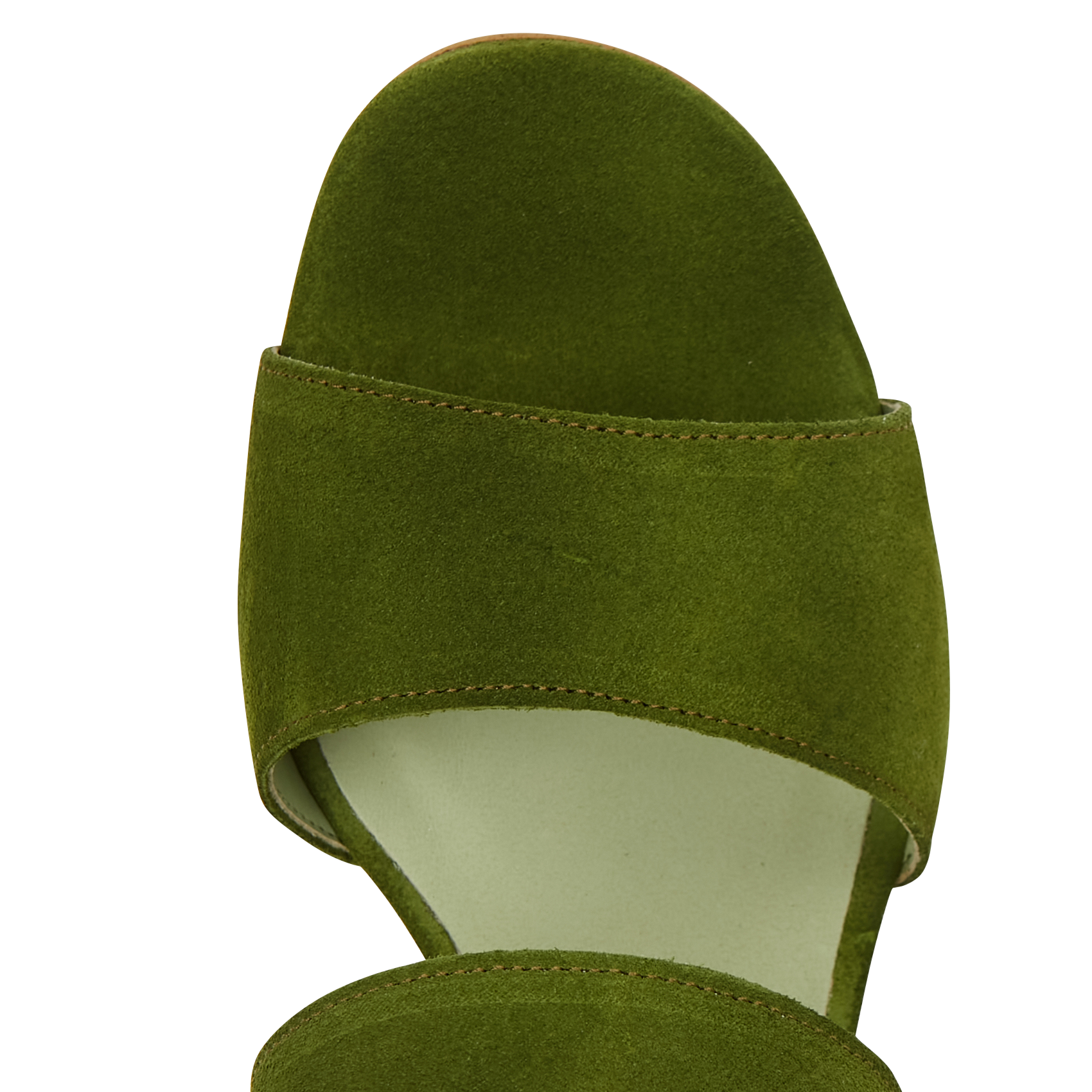 Sandales en cuir ANONYMOUS COPENHAGEN Vert