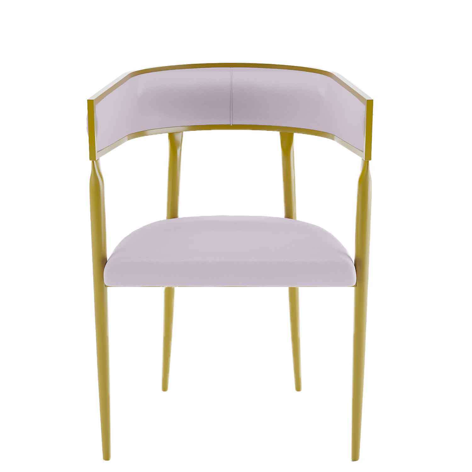 Design dining chair POTIRON PARIS Pink