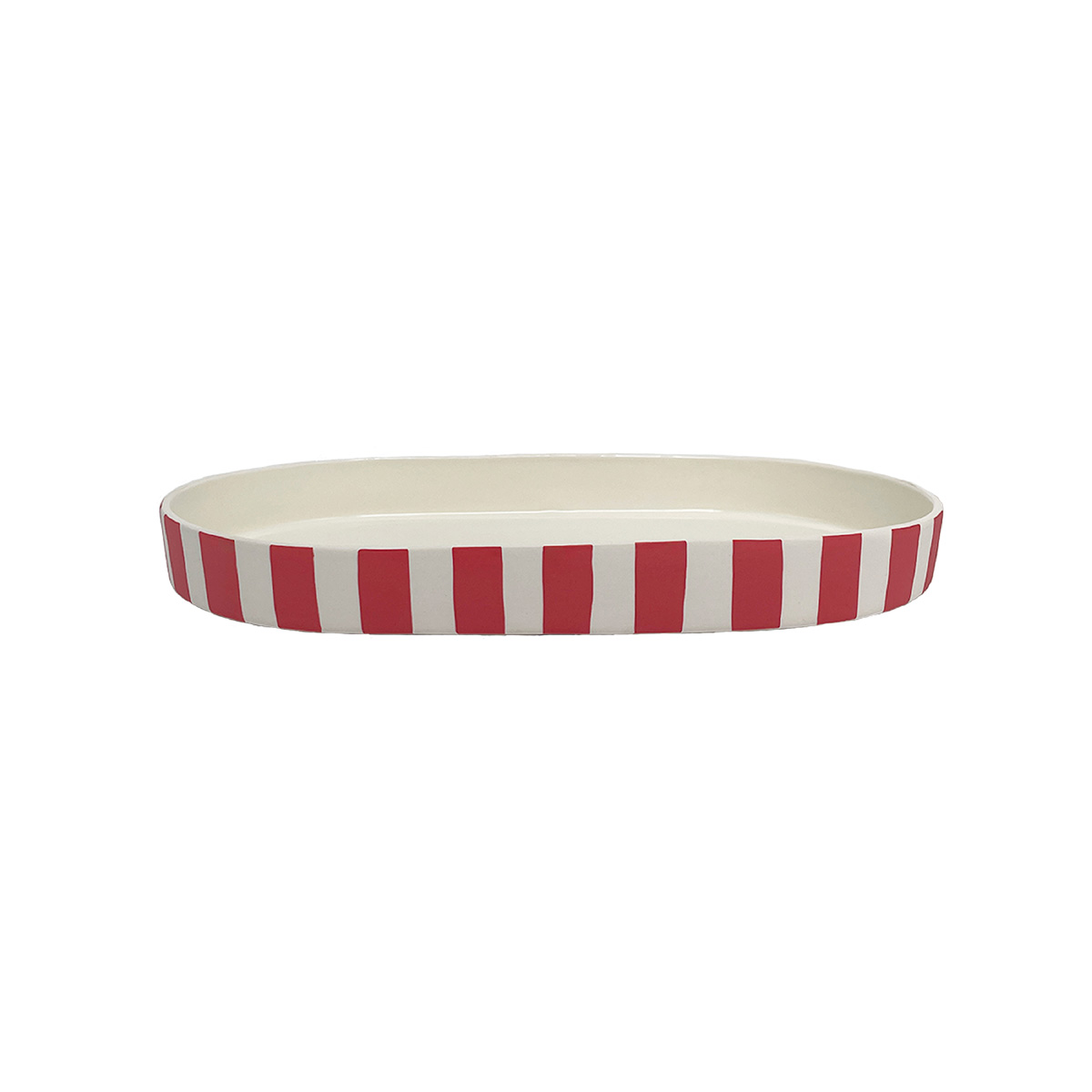 Stoneware plate OYOY LIVING DESIGN Red