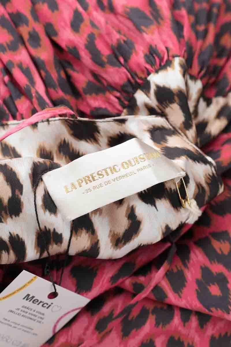 Cotton dress LA PRESTIC OUISTON- Seconde Main Pink