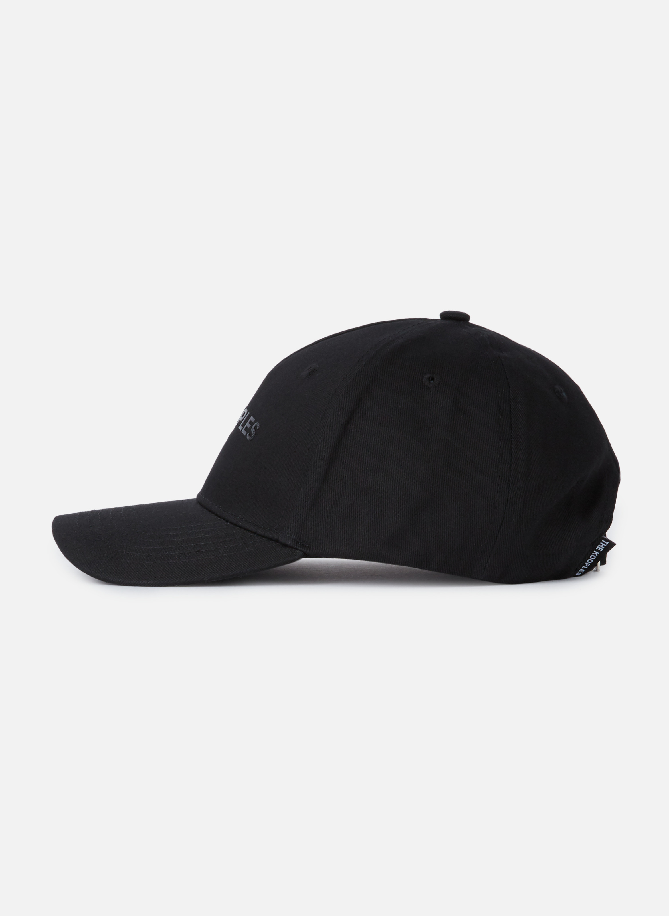 Cotton cap with tone-on-tone logo THE KOOPLES Black