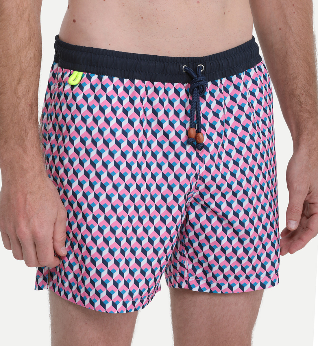 Swim shorts - candy rubik GILI'S Pink