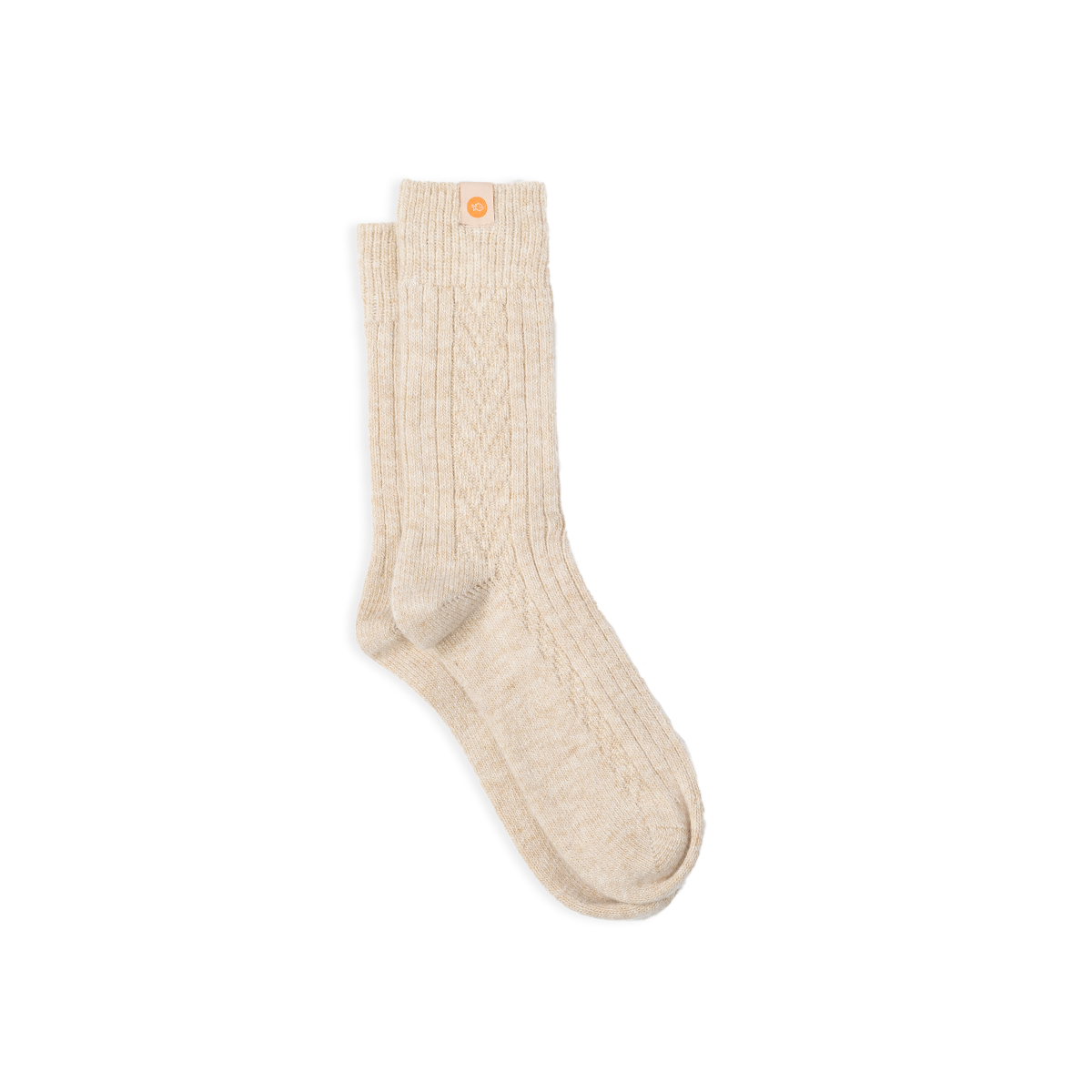 Wool socks BILLYBELT Beige