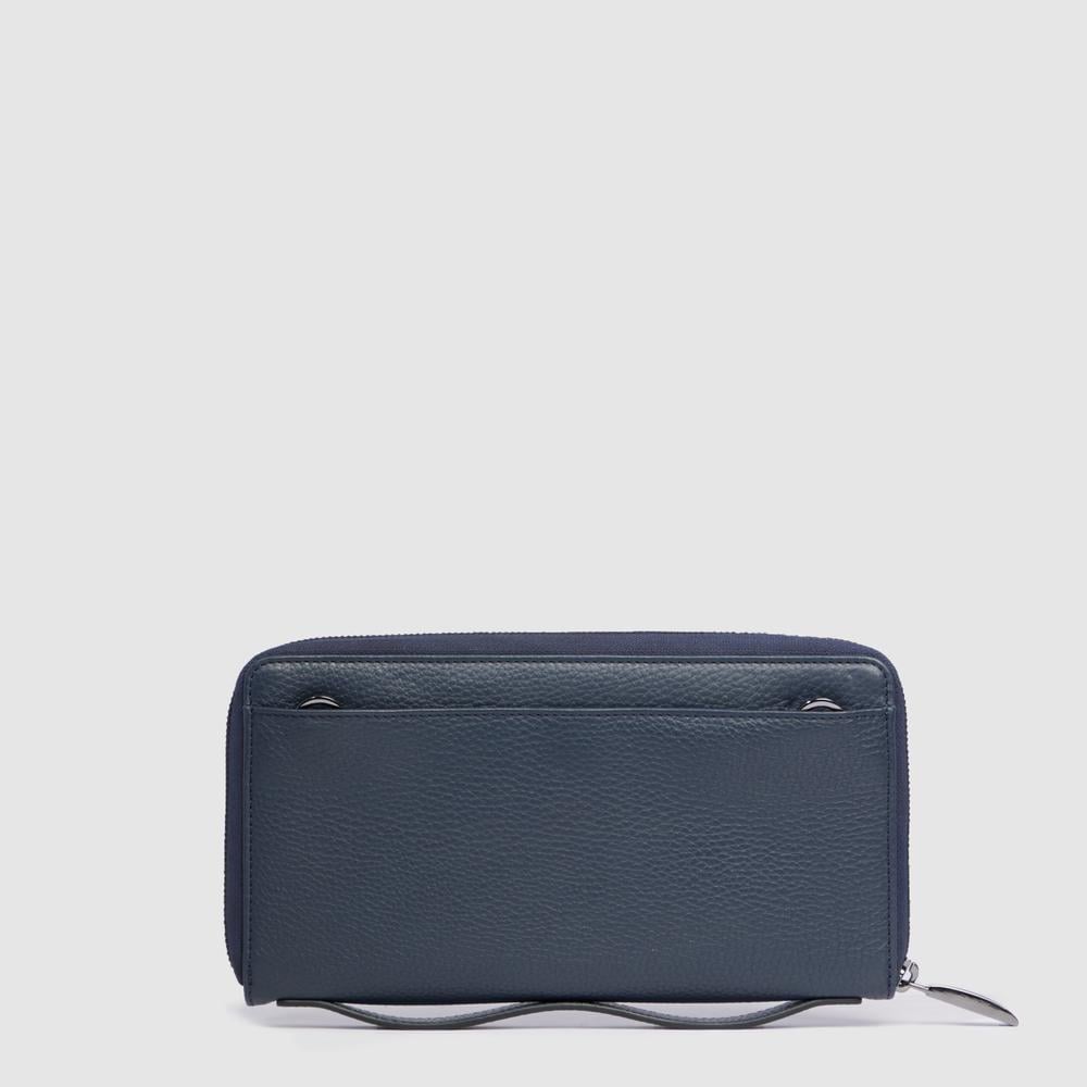 Leather bracelet PIQUADRO Blue