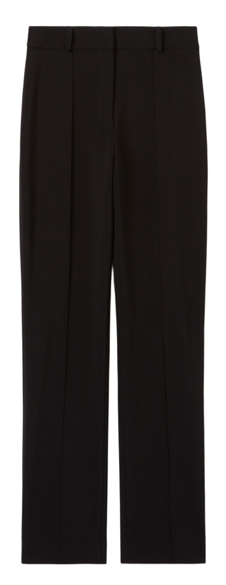 High-waisted straight-leg trousers CLAUDIE PIERLOT Black