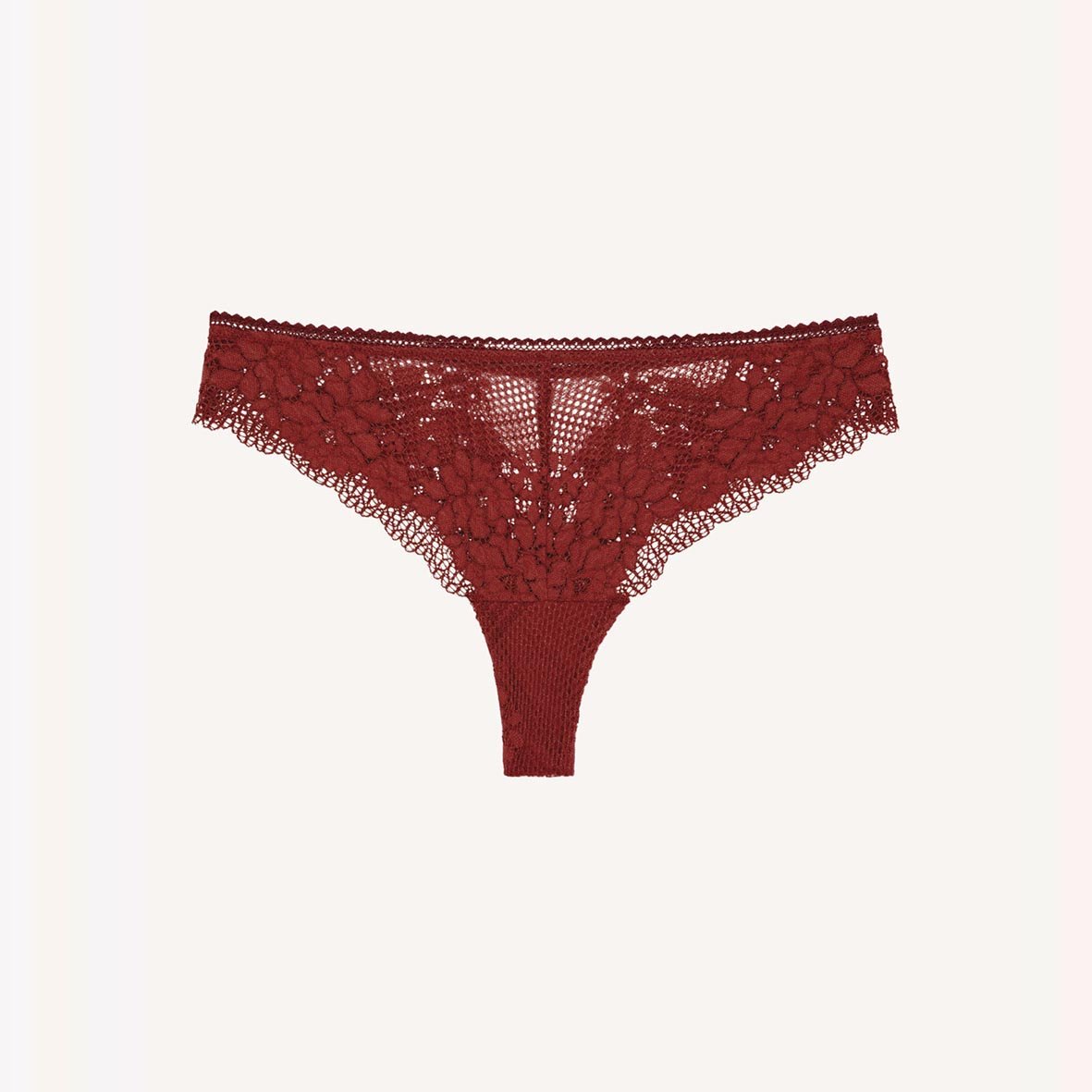 Cotton tanga PASSIONATA Red