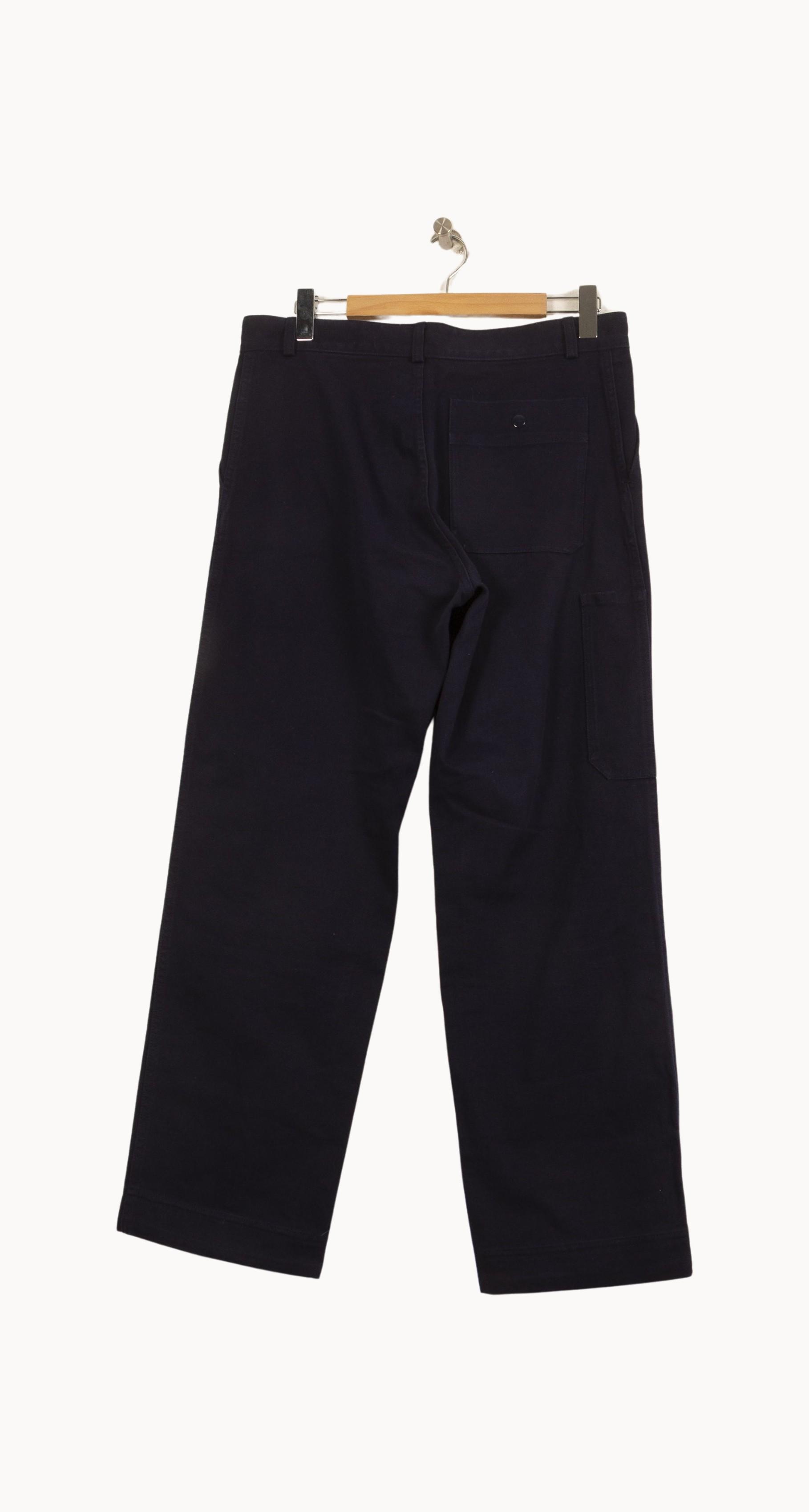 Cropped slim jeans with studs COMPTOIR DES COTONNIERS - Seconde main Blue