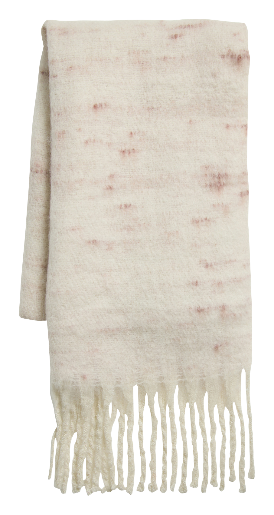 Speckled fringed scarf VILA Beige