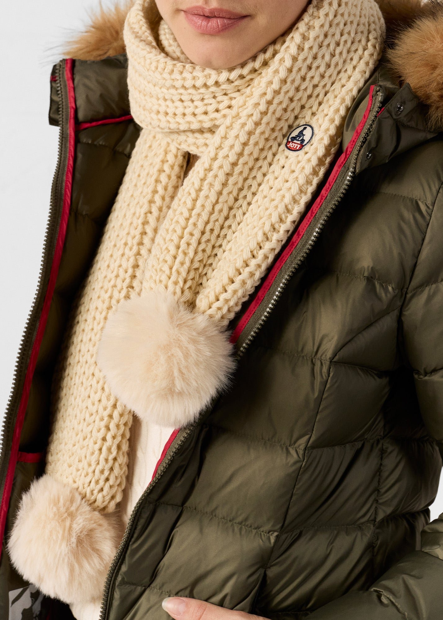 Vancouver 2.0 Scarf JOTT White