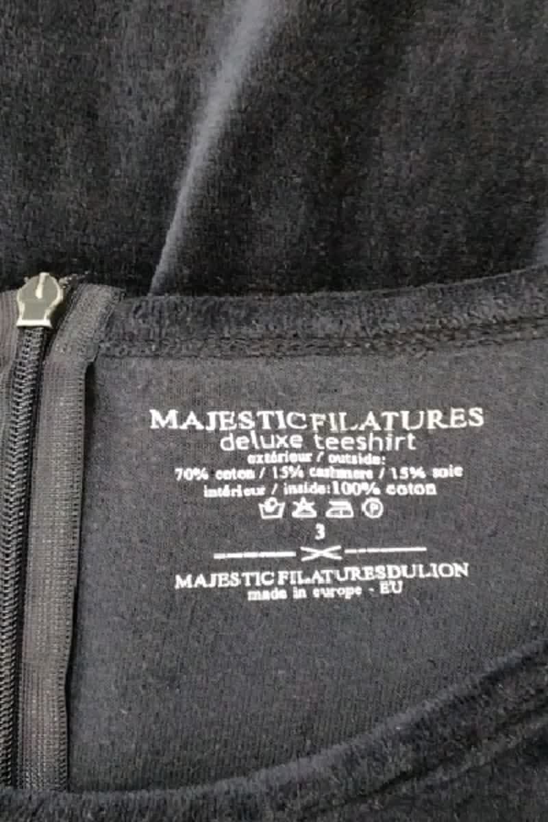 Dress MAJESTIC FILATURES - SECONDE MAIN Blue