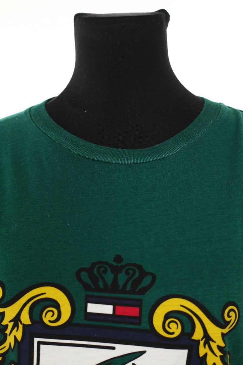 T-shirt TOMMY HILFIGER - SECONDE MAIN Green
