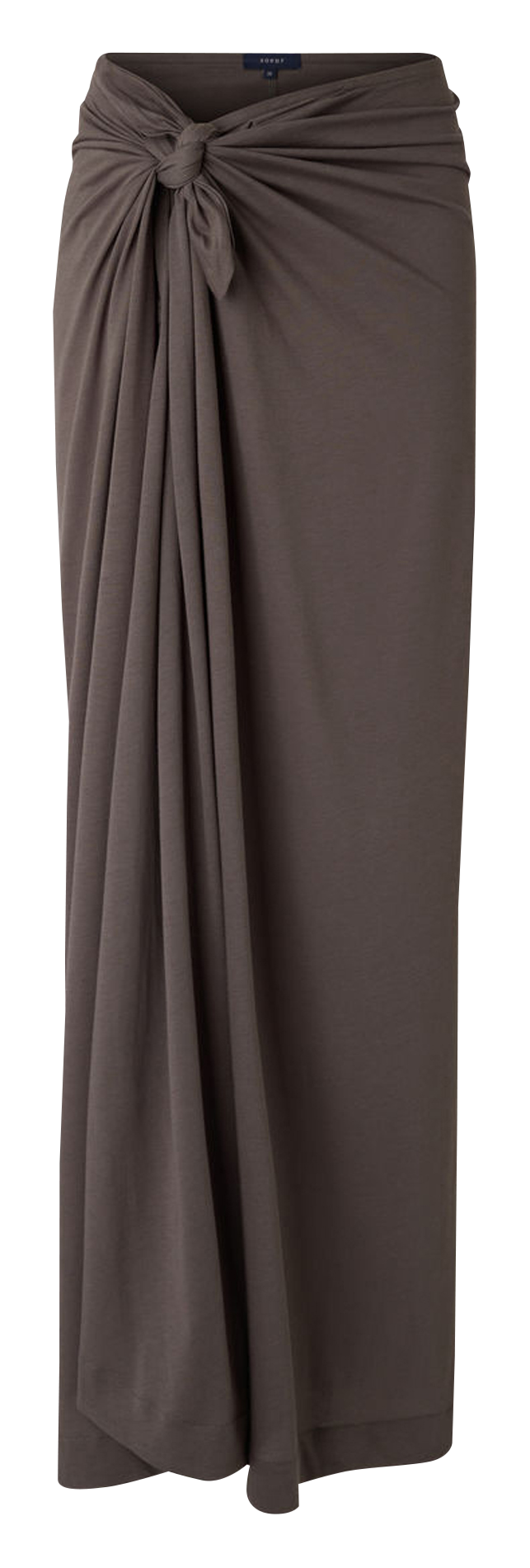 Halflange rok van biologisch katoen SOEUR Blauw