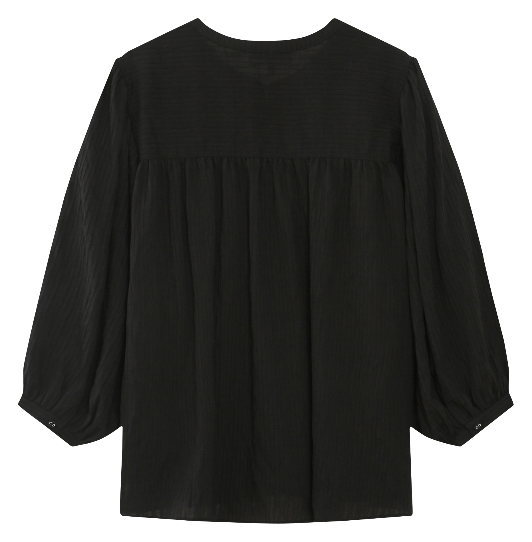 Blouse col rond  GRACE ET MILA Noir