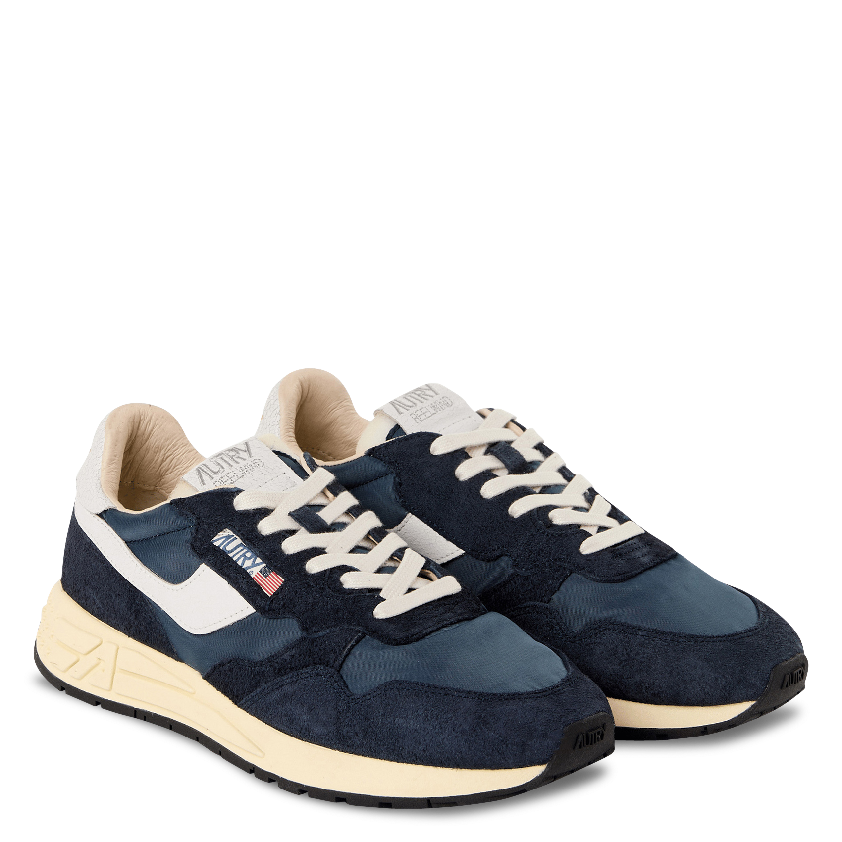 Baskets basses à lacets AUTRY Bleu