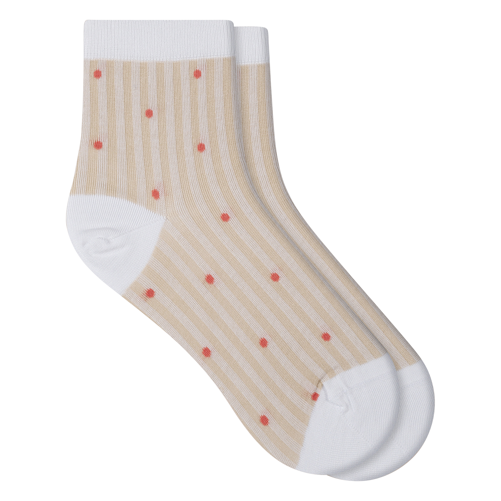 Gestreepte sokken van gemengd katoen BLEUFORET