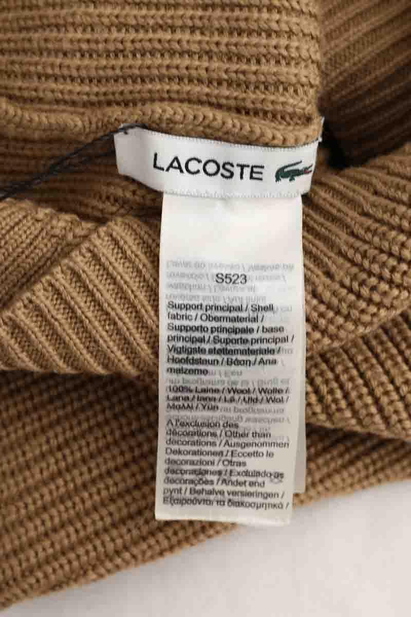 Casquette cagoule LACOSTE - SECONDE MAIN Brown