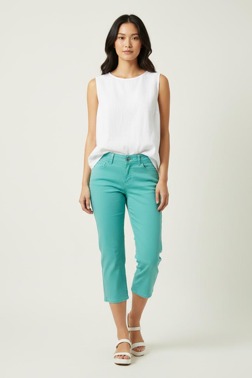 Pants LEE - Seconde Main Green