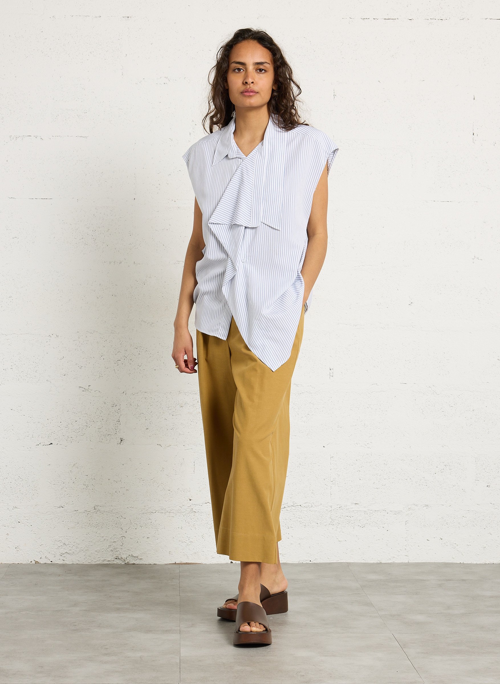 Alive striped shirt MARGAUX LONNBERG Blue