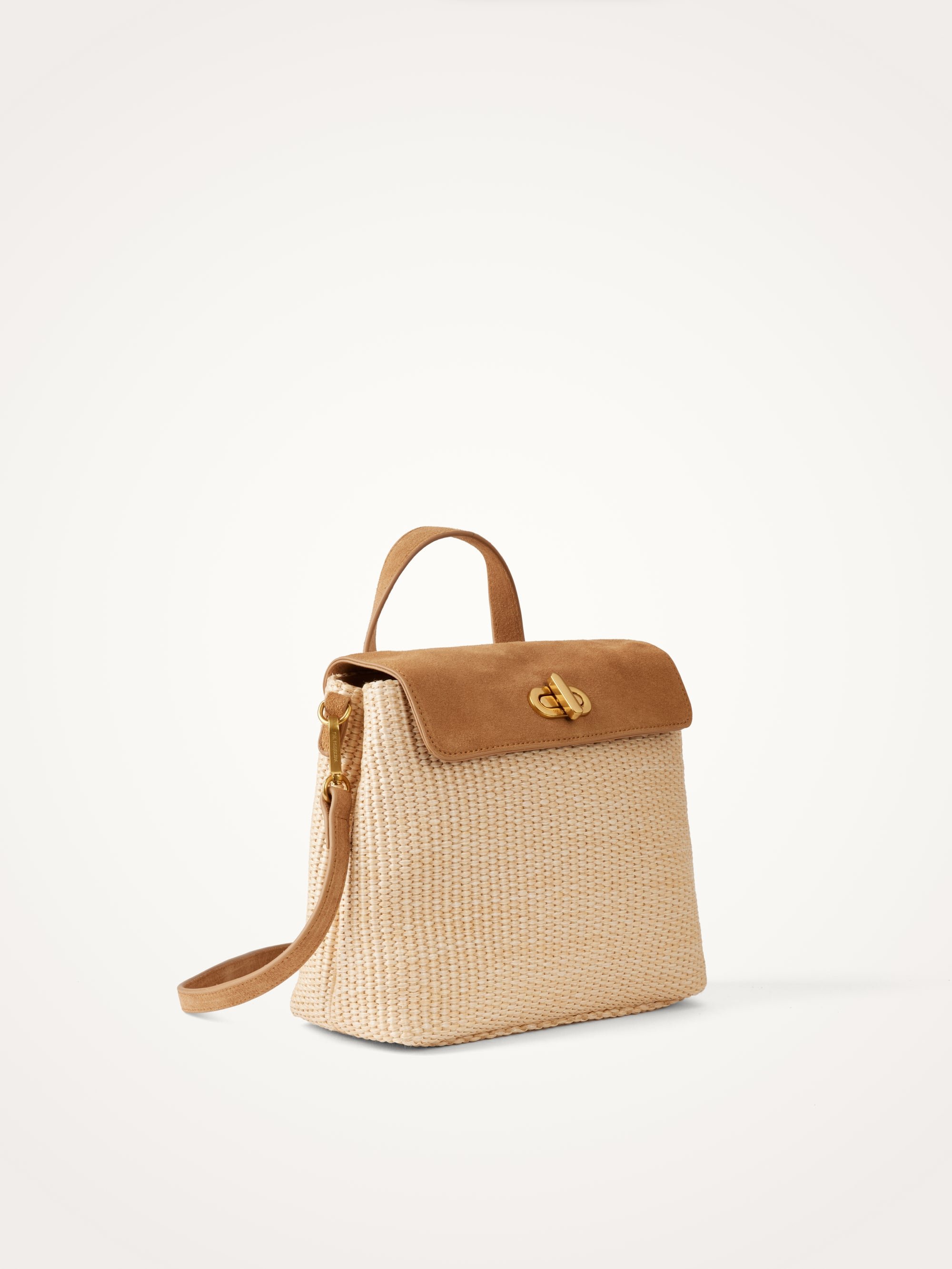 Bag with handles and shoulder strap VANESSA WU Beige