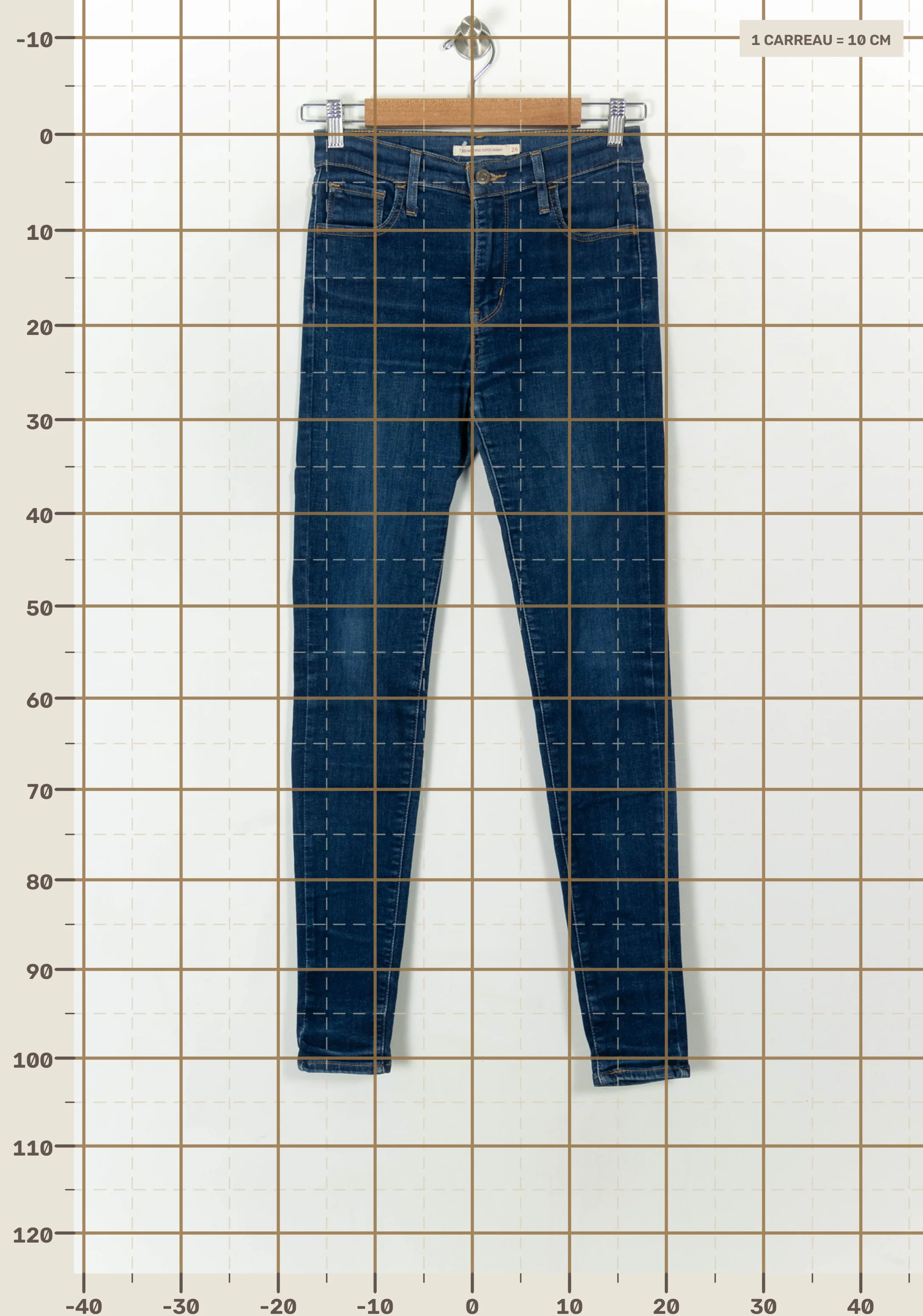 Jeans LEVI'S - Seconde main Blue