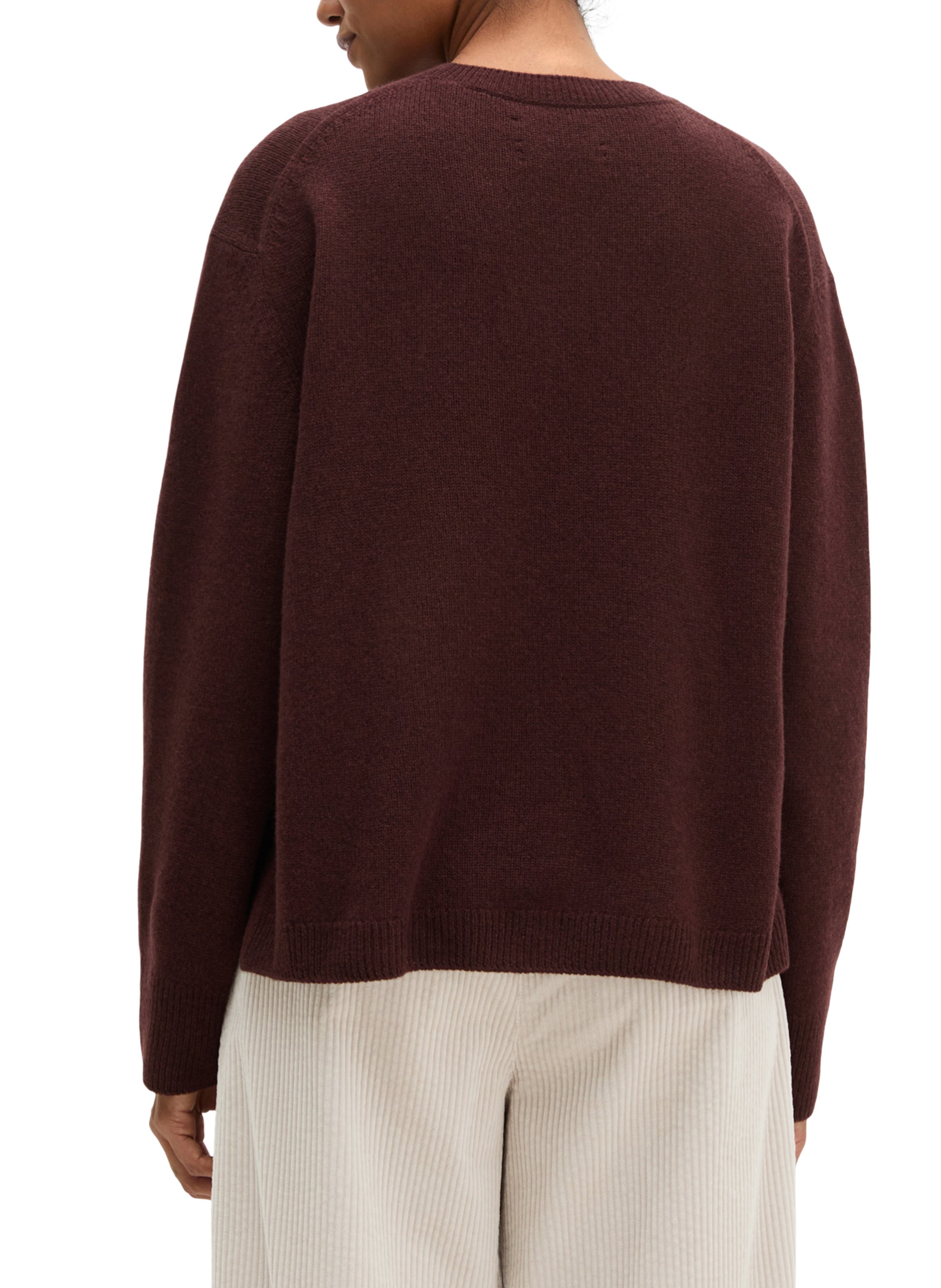 Feiner Wollpullover MARC O'POLO Rot