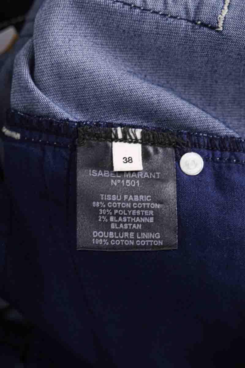 Slim trousers ISABEL MARANT - Seconde Main Blue