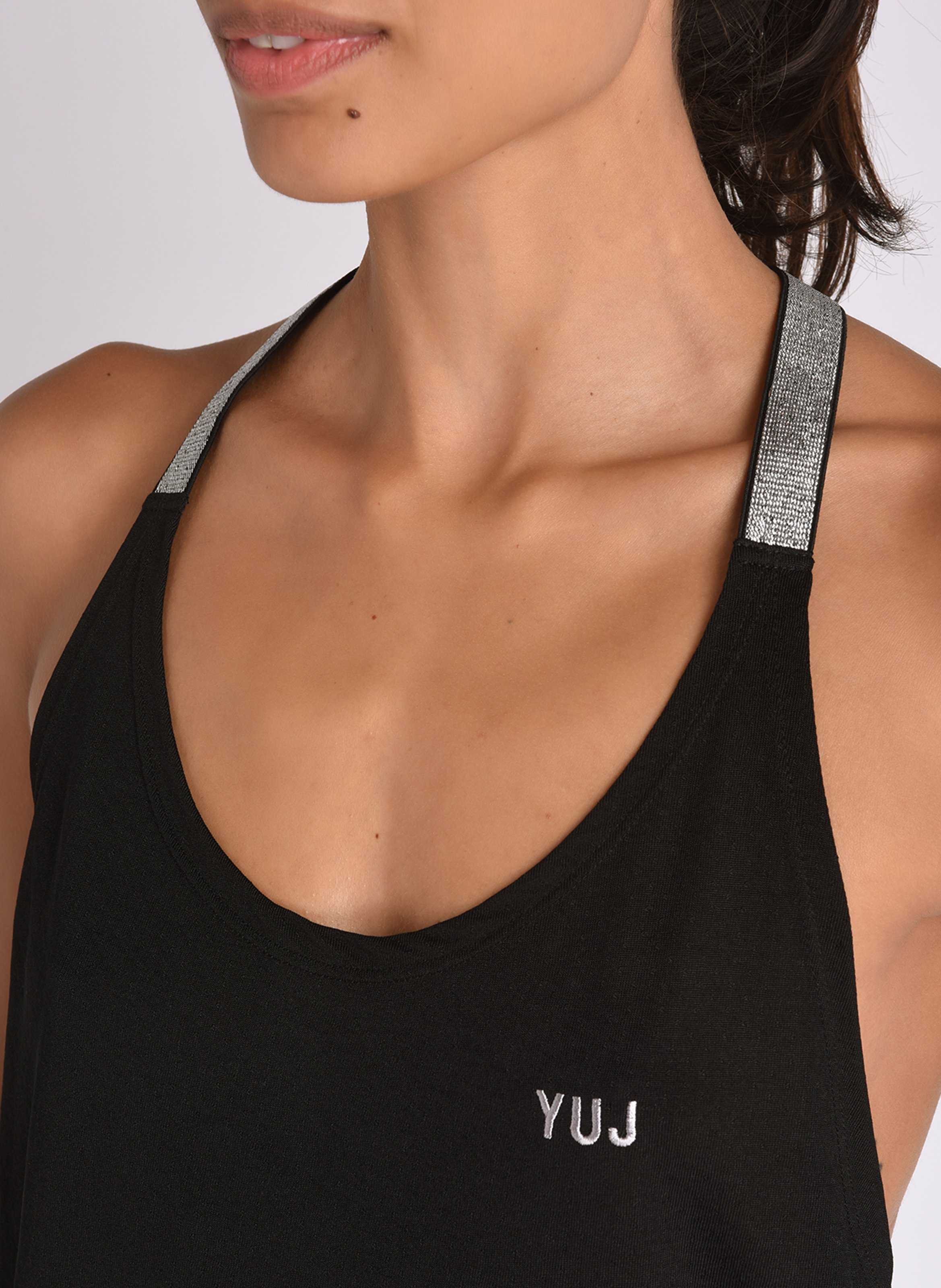 Débardeur de sport YUJ YOGA PARIS Noir