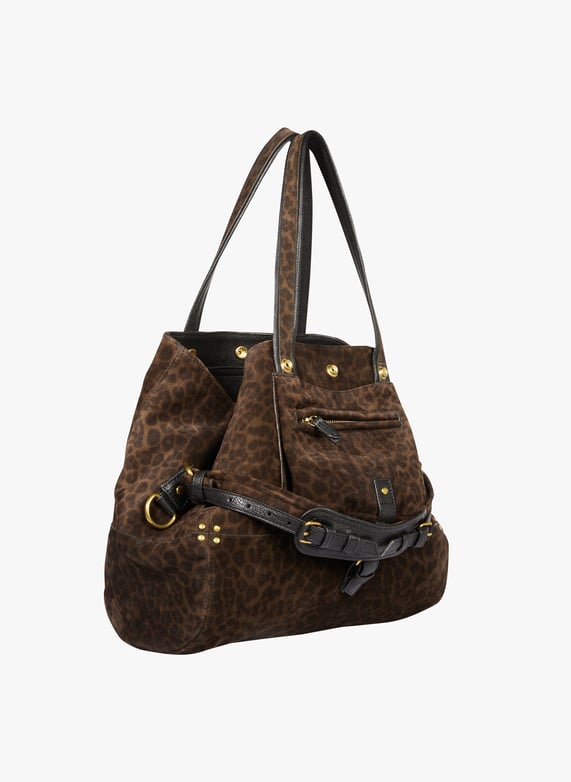 Leopard Print Leather Shoulder Tote Bag Imprime Leopard Kaki Jerome Dreyfuss Women BIMCR IMPRIME LEOPARD KAKI IMPRIME LEOPARD KAKI Place des Tendances United Kingdom