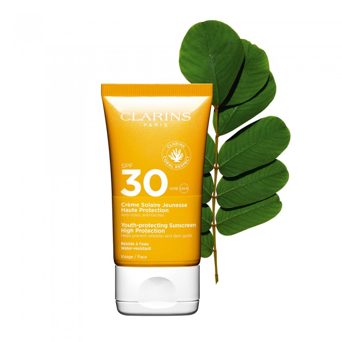 Crème Solaire Jeunesse Haute Protection Visage SPF30 CLARINS No color