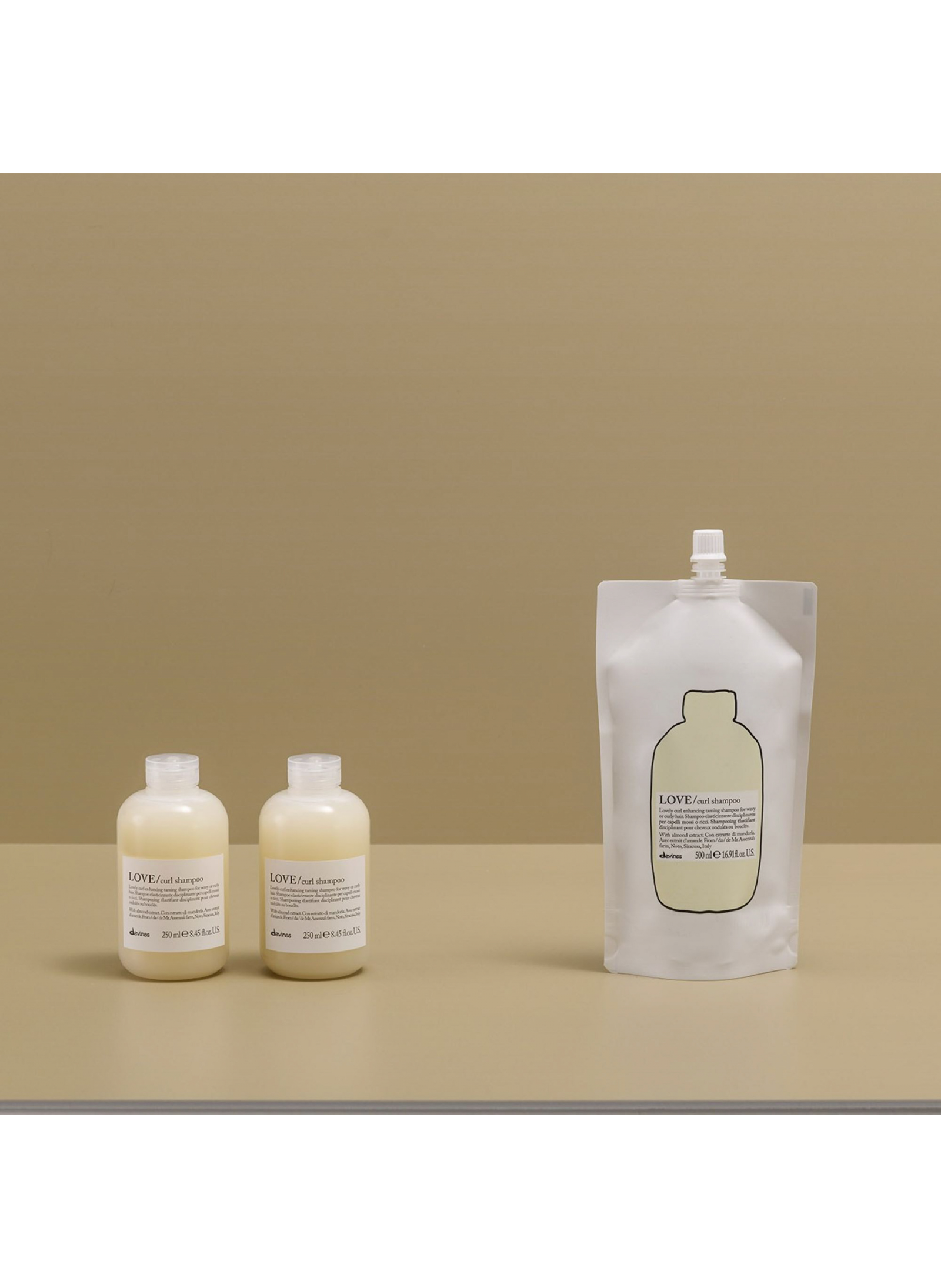 Eco-Refill LOVE CURL Shampoo DAVINES No color