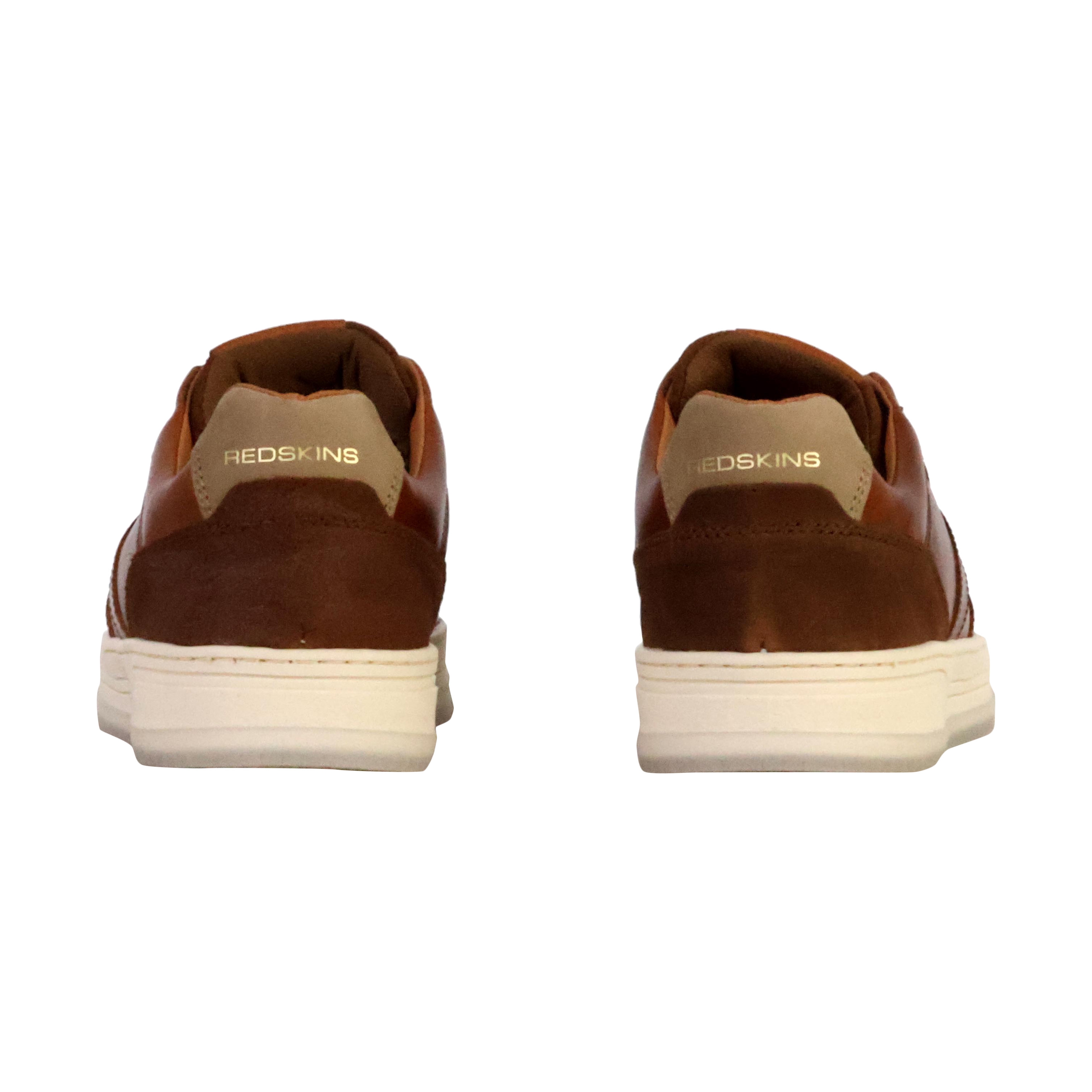 Zenica leather basket REDSKINS Brown