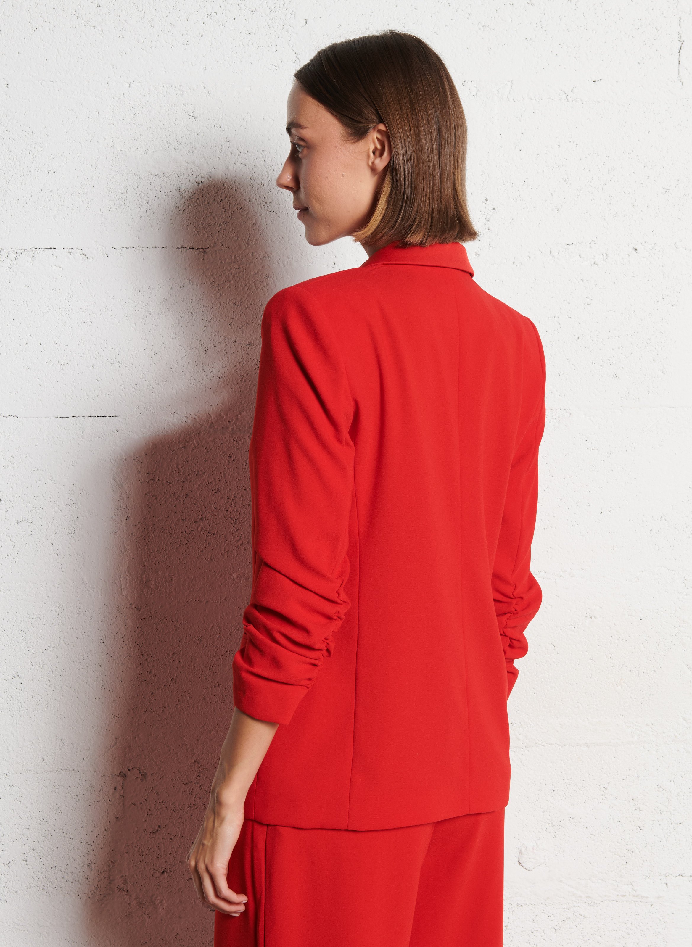 Gerade geschnittener Blazer IKKS Rot