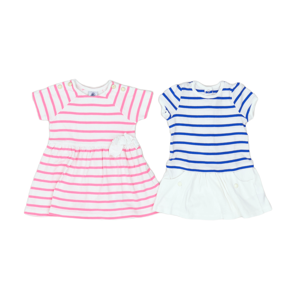 White baby dress - 6 months PETIT BATEAU - Seconde Main White