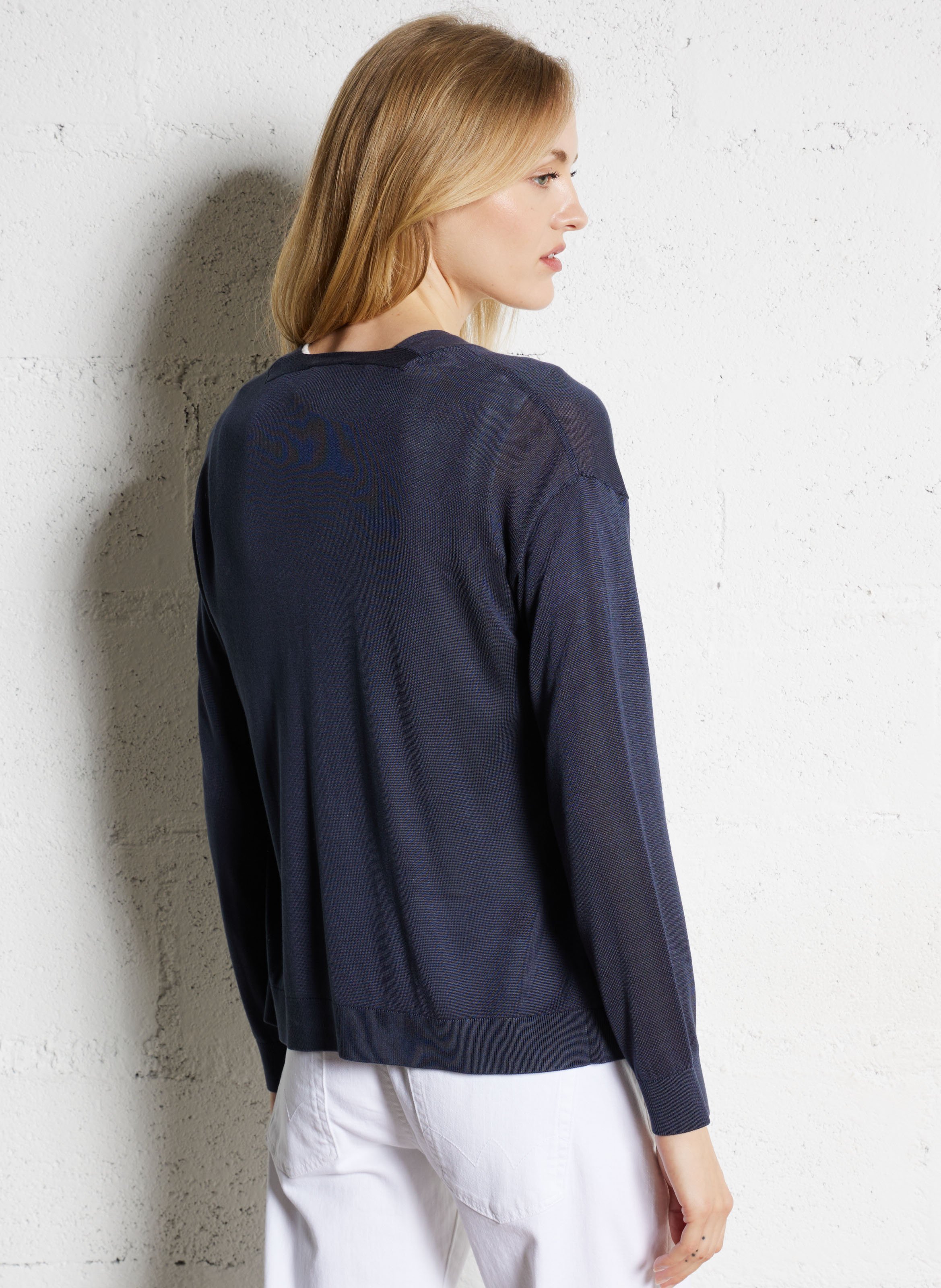 Colbert zonder kraag MAISON 123 Grijs