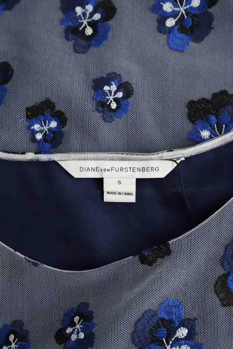 Blouse DIANE VON FURSTENBERG - Seconde Main Blue