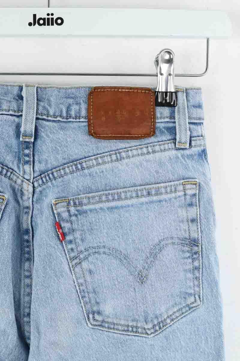 501? straight cotton jeans LEVI'S - Seconde main Blue