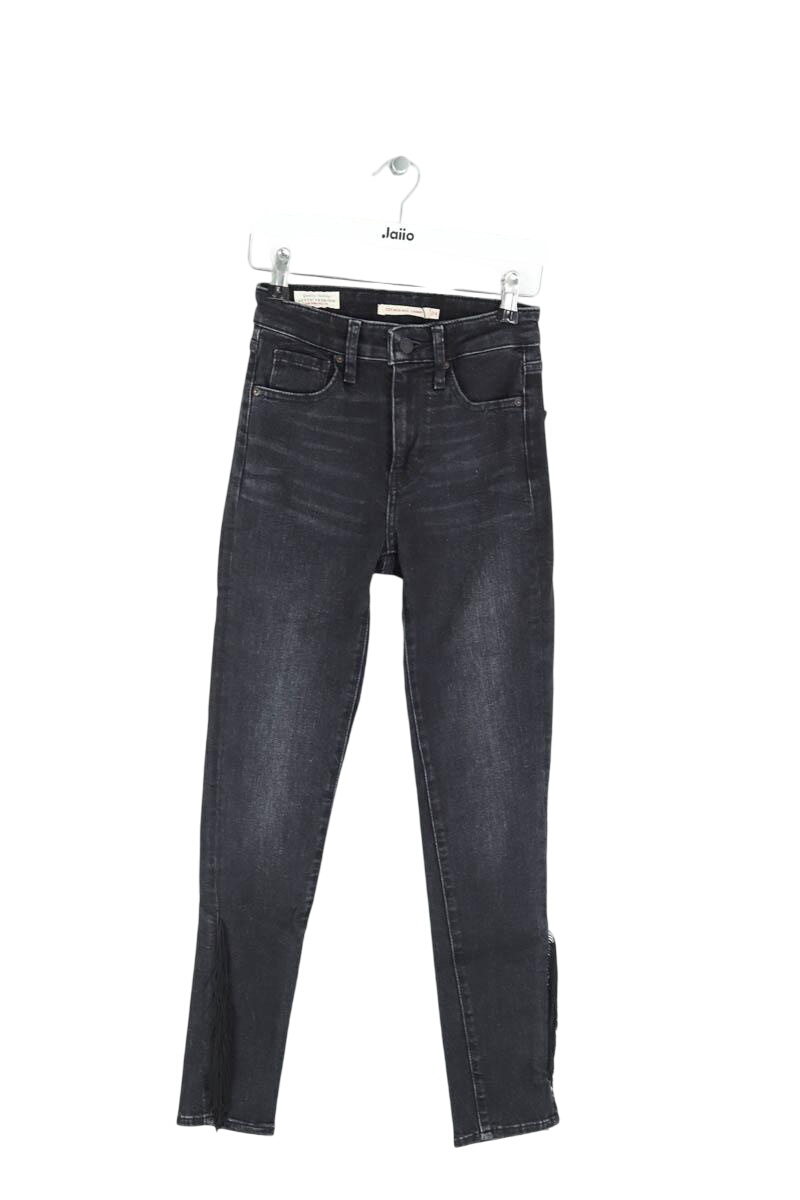 Cotton skinny jeans LEVI'S - Seconde main Black