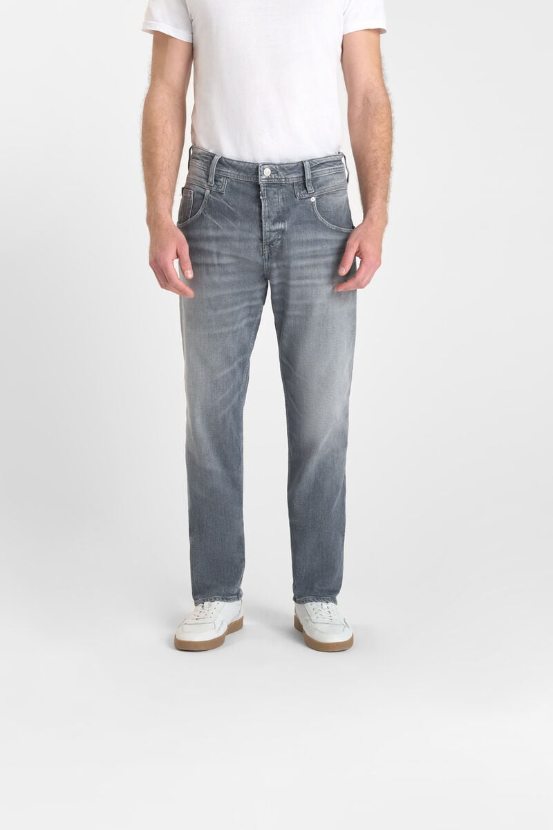 Loose, oversized jeans, length 34 LE TEMPS DES CERISES Grey