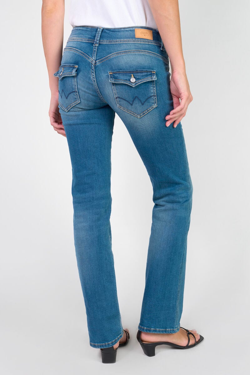 Bootcut jeans, length 34 LE TEMPS DES CERISES Blue