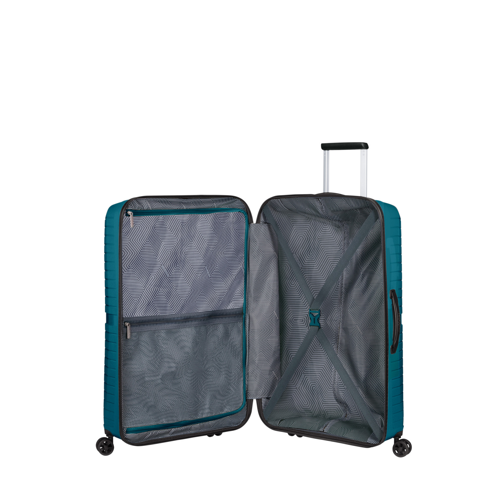 Airconic 4-wheel suitcase size L AMERICAN TOURISTER Blue