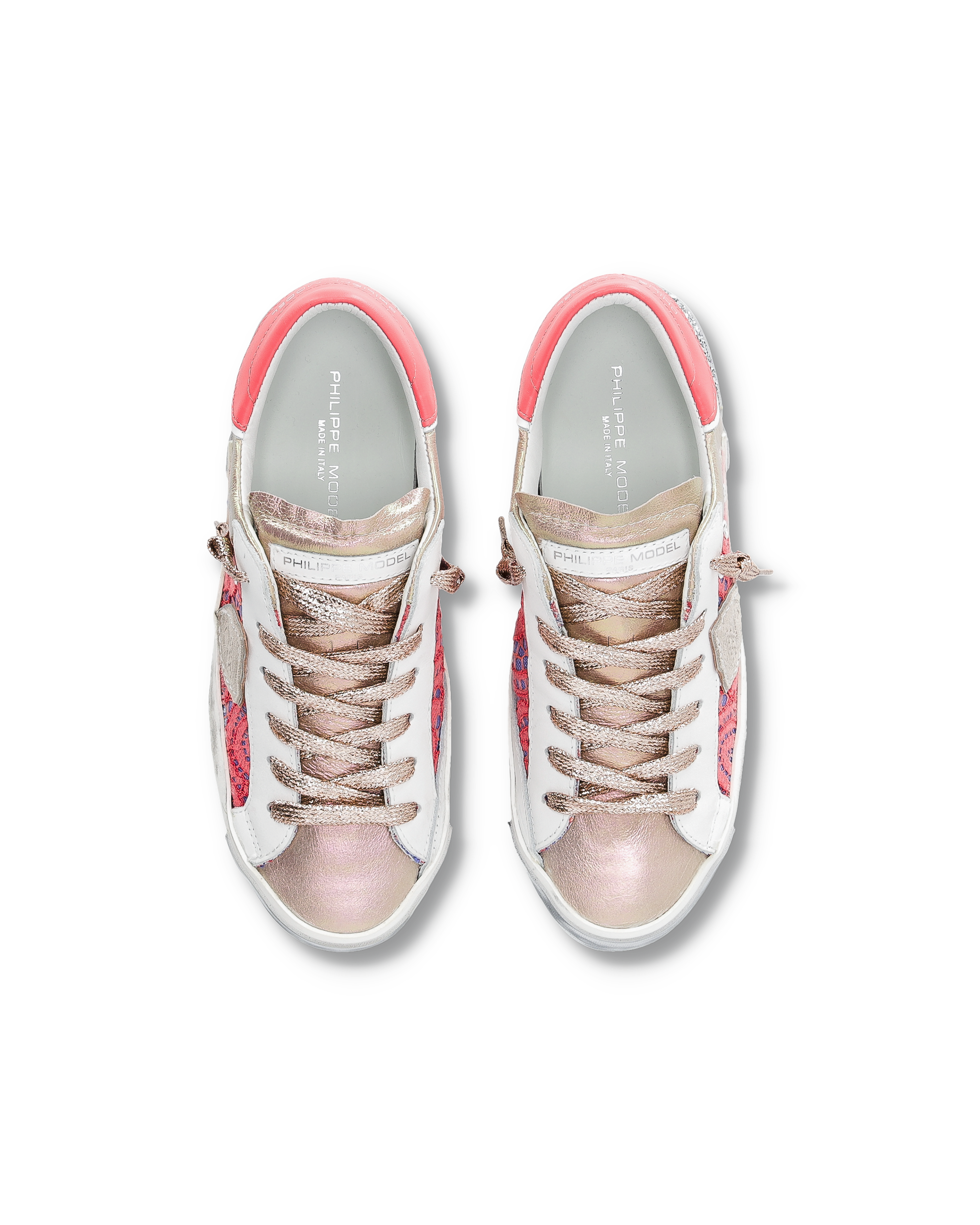 Tennis sneakers. PHILIPPE MODEL Red