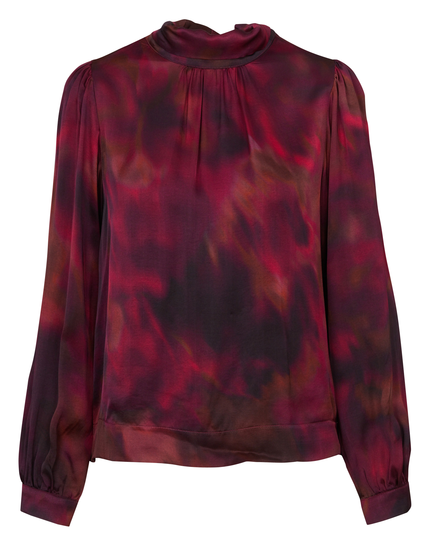 Blouse droite imprimée LA FEE MARABOUTEE Rouge