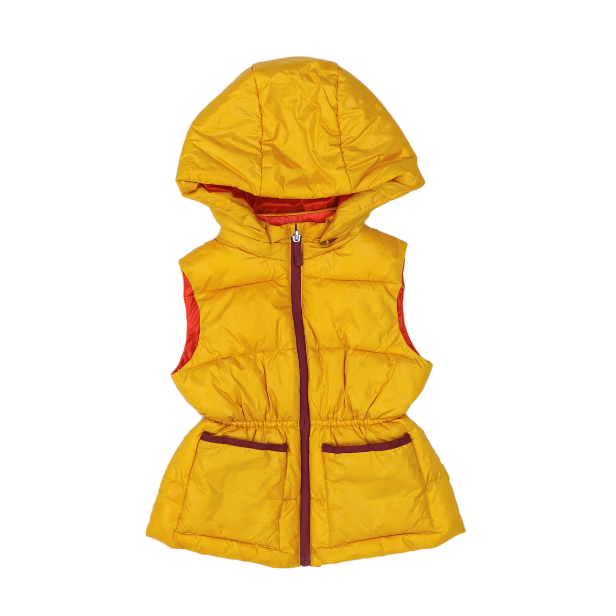 Yellow sleeveless jacket for children - 6 years JACADI - Seconde Main Yellow