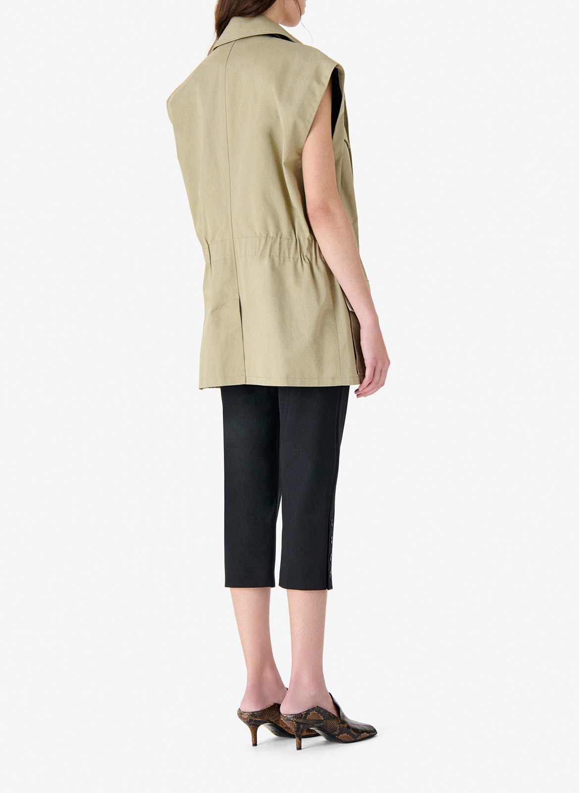 Veste droite col classique IRO Gris