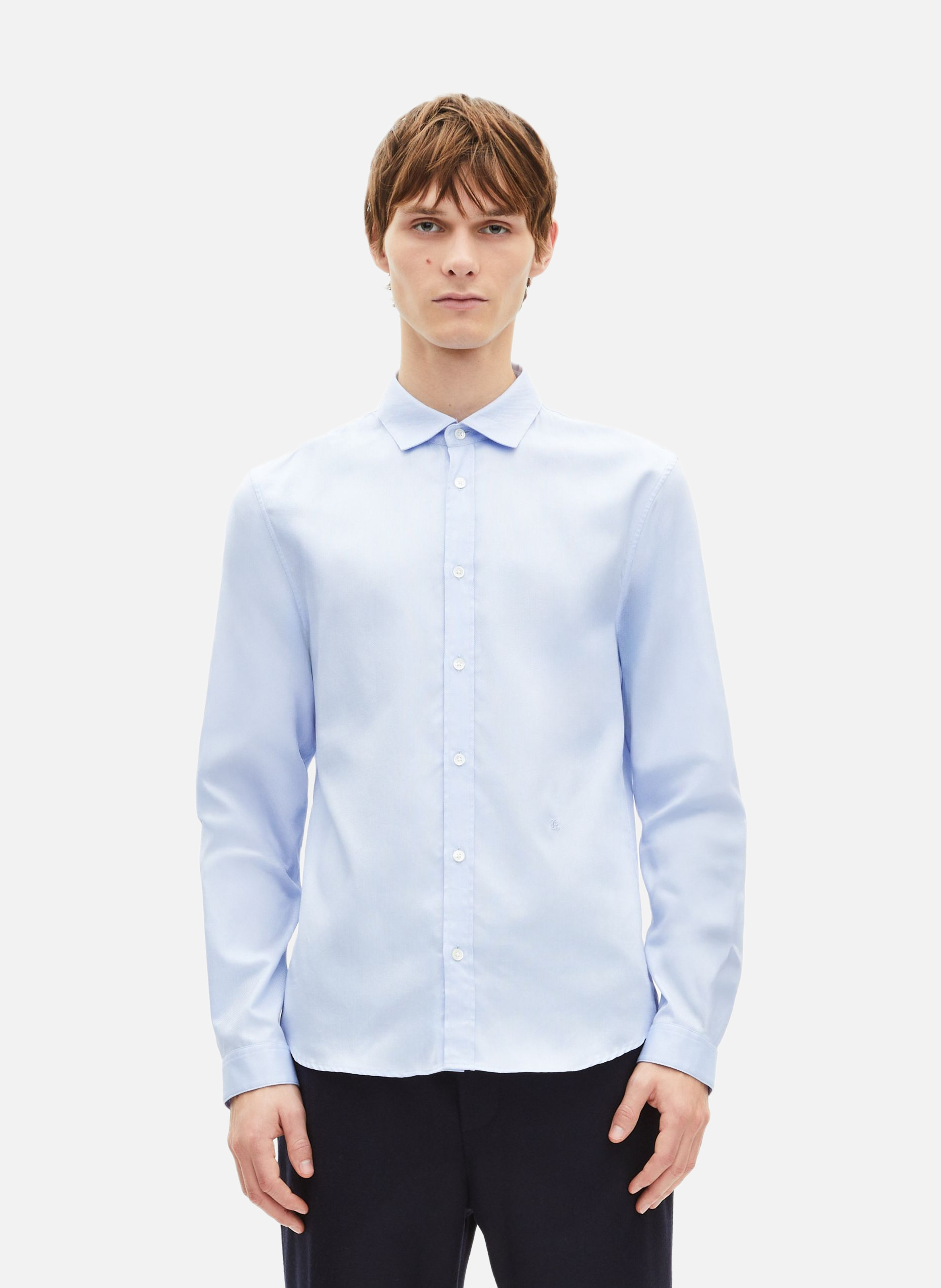 Classic collar shirt THE KOOPLES Blue