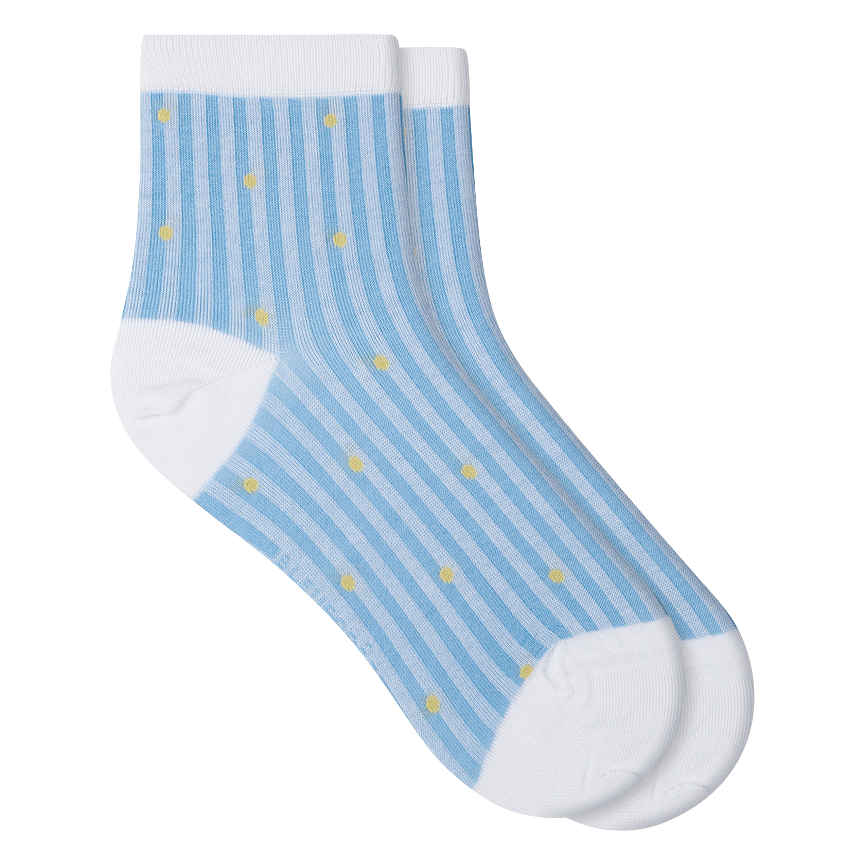 Gestreepte sokken van gemengd katoen BLEUFORET Blauw